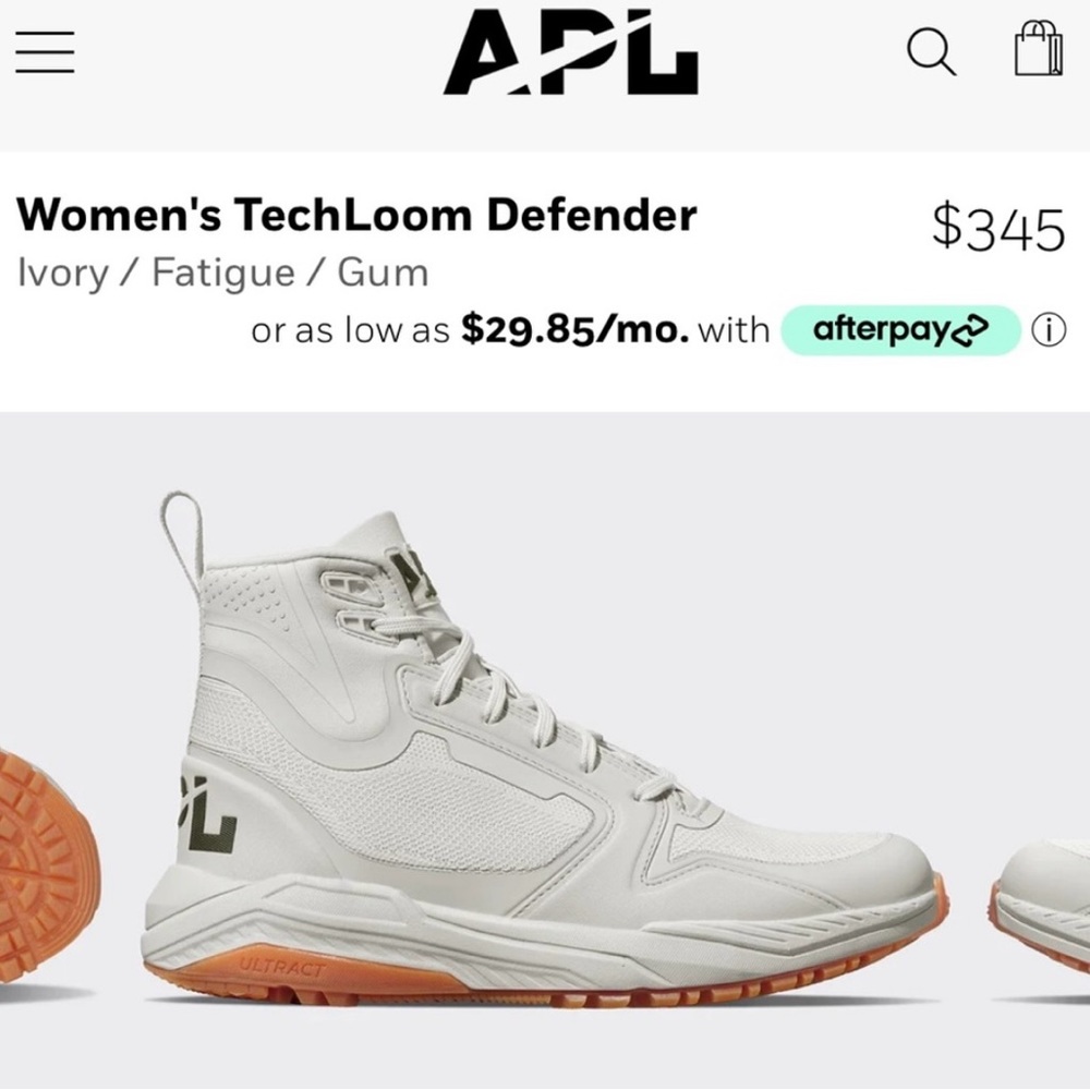 APL defender sneakers size 9